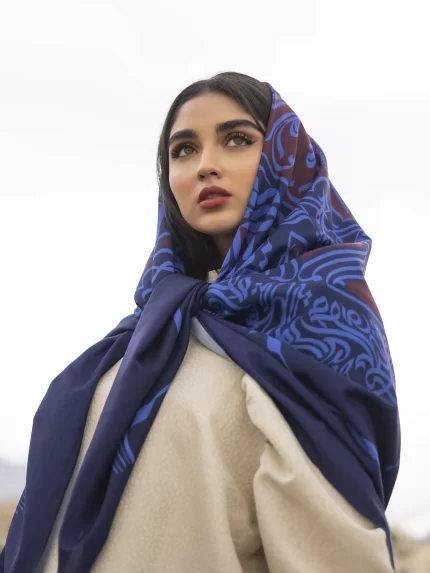 روسری نخی پاییزه کد R485
